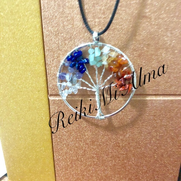 Reikimialma Jewelry - Tree of Life Reiki Energized Balanced 7 Chakras